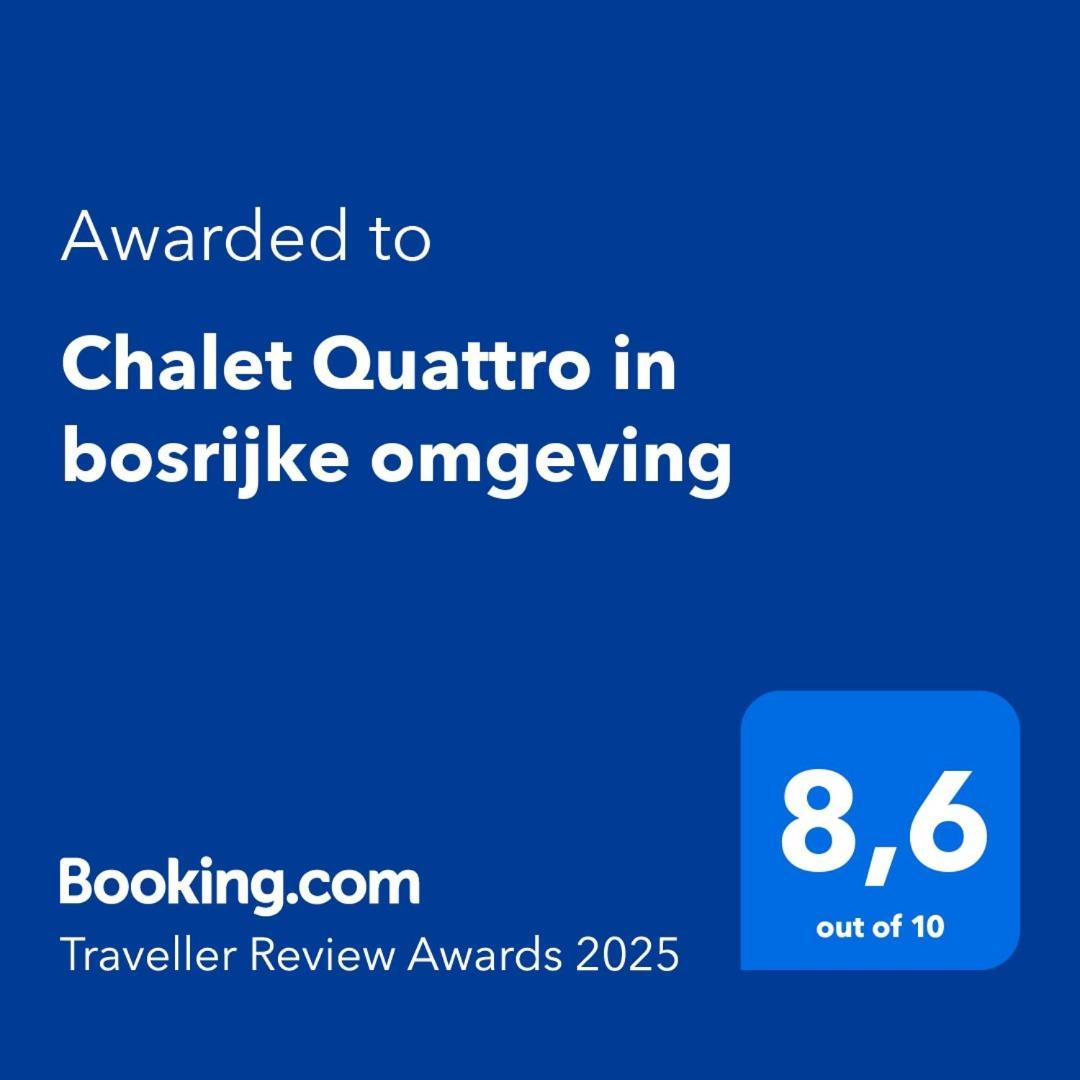 Chalet Quattro In Bosrijke Omgeving Anloo Kültér fotó